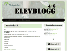 Tablet Screenshot of 4-6.piltradsskolan.se