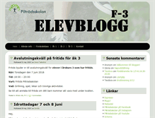 Tablet Screenshot of f-3.piltradsskolan.se